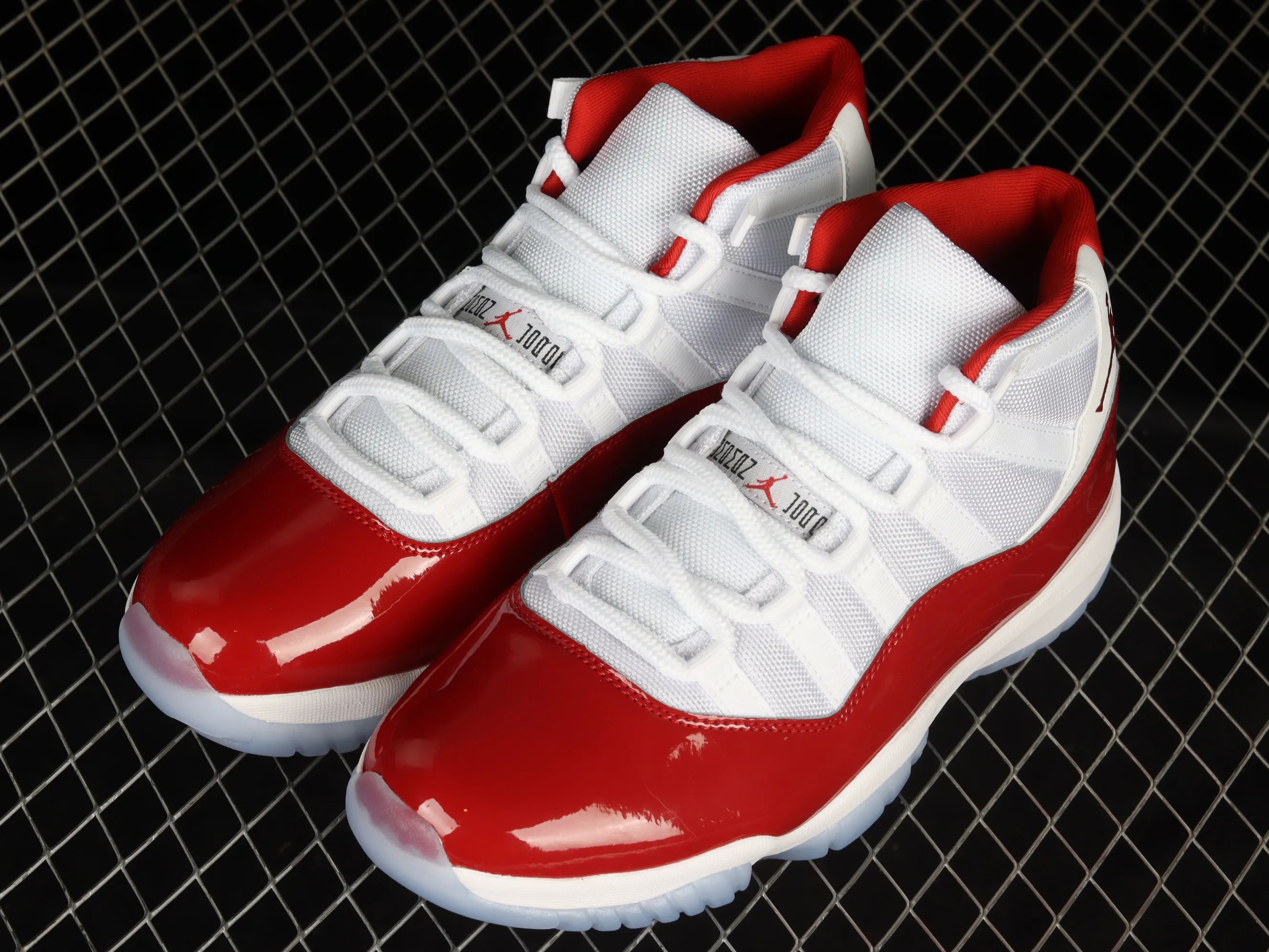 All categories Air Jordan Jordan series basketball shoes Air Jordan 11 pure original version Air Jordan 11 "Cherry" AJ11 Joe 11 cherry red high-top basketball shoes CT8012-116